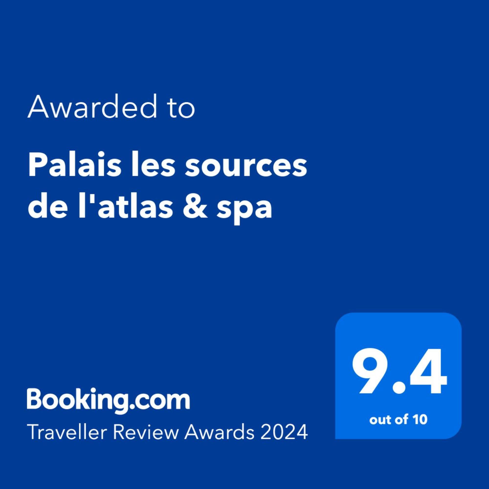 Palais Les Sources De L'Atlas & Spa El Harkat Eksteriør bilde